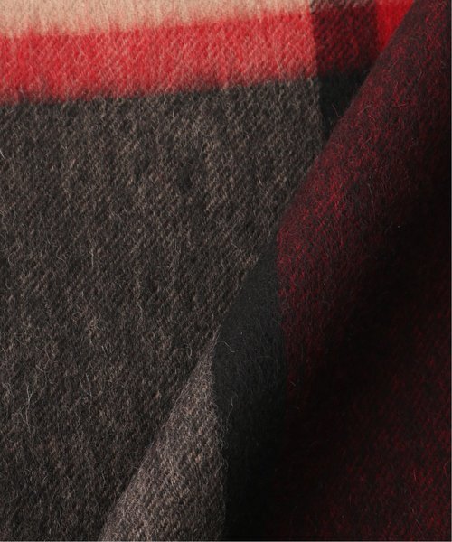 La TOTALITE（ラトータリテ）の「【TWEEDMILL/ツイードミル】 チェックストール70*190（マフラー・レディース・グレー/レッド/アイボリー/ピンク系その他/ブラウン・FREE）」の9枚目の写真
