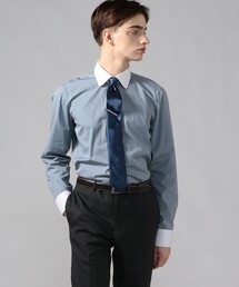 【別注】ERRICO FORMICOLA×TOMORROWLAND コットン ラウンドカラーシャツ