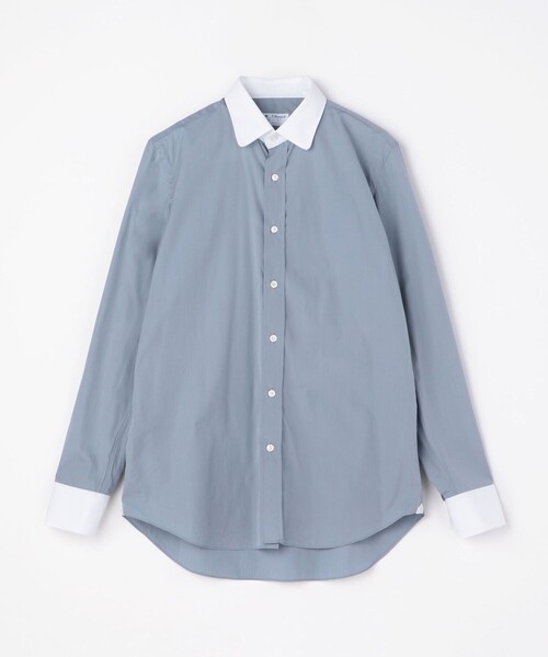 TOMORROWLAND (トゥモローランド)の「【別注】ERRICO FORMICOLA×TOMORROWLAND コットン ラウンドカラーシャツ(シャツ/ブラウス・メンズ・ブラウン系その他/グレー系その他2/パープル系その他3・38/39/40/42/41/37)」の16枚目の写真