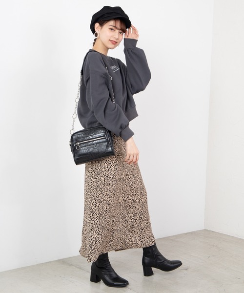 WEGO（ウィゴー）の「WEGO/リングチェーンミニショルダーバッグ（ショルダーバッグ・レディース・その他1/ブラック・FREE）」の3枚目の写真