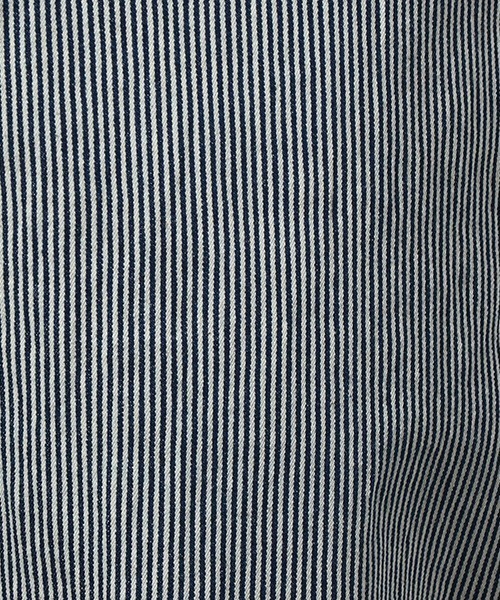 Purple&Yellow（パープルアンドイエロー）の「ヒッコリー　デニム　シェフパンツ（デニムパンツ・メンズ・ストライプ/インディゴブルー・SMALL/MEDIUM/LARGE/X-SMALL）」の15枚目の写真