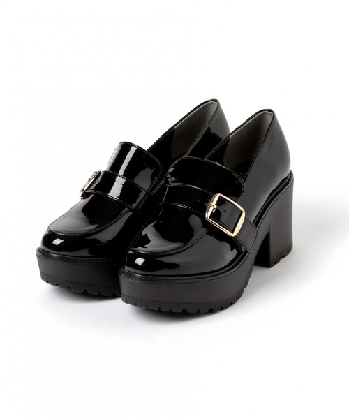 Heather(ヘザー)の「モンクストラップマニッシュ 876702(ローファー・レディース・ブラック/ベージュ系その他・M/L)」の15枚目の写真