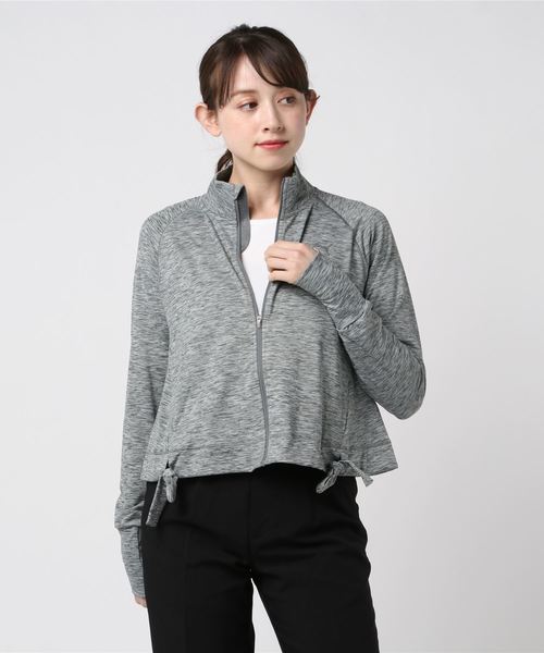 PUMA（プーマ）の「プーマ PUMA STUDIO アジャスタブル ジャケット（その他アウター・レディース・グレー/ブラック・M/L）」の2枚目の写真