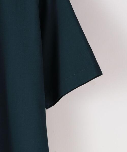 Steven Alan（スティーブンアラン）の「＜Steven Alan＞OPEN COLLAR SHIRT DRESS/ワンピース о（シャツワンピース・レディース・ネイビー/ライム・MEDIUM/SMALL）」の15枚目の写真