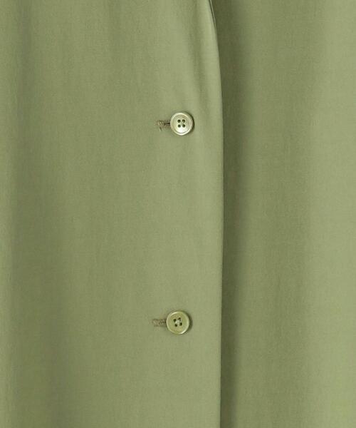 Steven Alan（スティーブンアラン）の「＜Steven Alan＞OPEN COLLAR SHIRT DRESS/ワンピース о（シャツワンピース・レディース・ネイビー/ライム・MEDIUM/SMALL）」の11枚目の写真