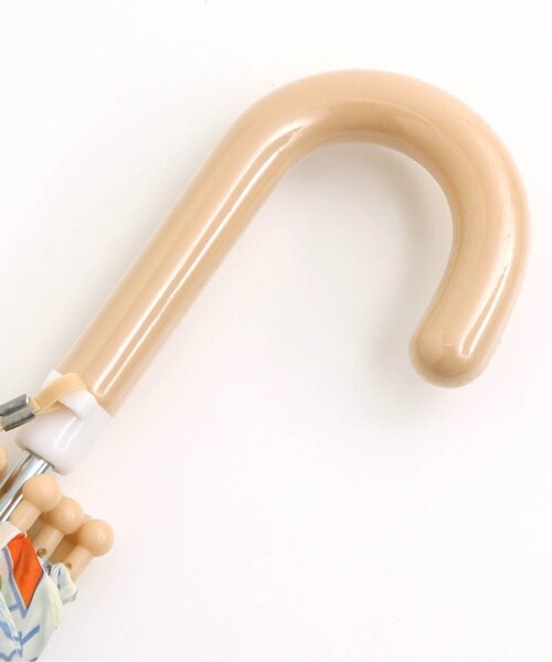 Ampersand（アンパサンド）の「■らくがき柄窓付き傘（長傘・キッズ・ブルー/アイボリー・MEDIUM）」の5枚目の写真