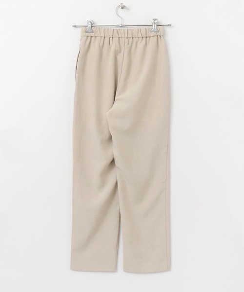 SENSE OF PLACE by URBAN RESEARCH（センスオブプレイスバイアーバンリサーチ）の「リネンライクセットアップ(テーパード)（ワンピース・レディース・ブラック/ライトベージュ/ベージュ・SMALL/MEDIUM）」の10枚目の写真