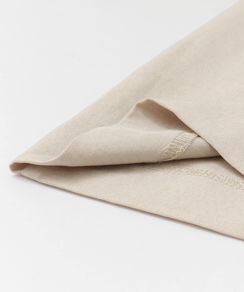 SENSE OF PLACE by URBAN RESEARCH（センスオブプレイスバイアーバンリサーチ）の「リネンライクセットアップ(テーパード)（ワンピース・レディース・ブラック/ライトベージュ/ベージュ・SMALL/MEDIUM）」の6枚目の写真