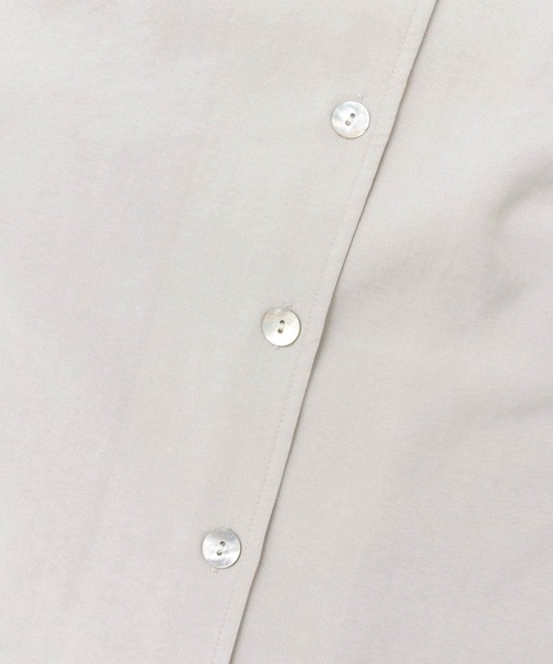 SENSE OF PLACE by URBAN RESEARCH（センスオブプレイスバイアーバンリサーチ）の「リネンライクセットアップ(テーパード)（ワンピース・レディース・ブラック/ライトベージュ/ベージュ・SMALL/MEDIUM）」の4枚目の写真