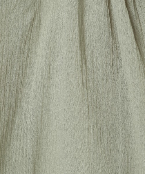 LOWRYS FARM（ローリーズファーム）の「ヨウリュウチュニックBL6S　887400（シャツ/ブラウス・レディース・ブラック/パープル/オフホワイト/カーキ・FREE）」の10枚目の写真