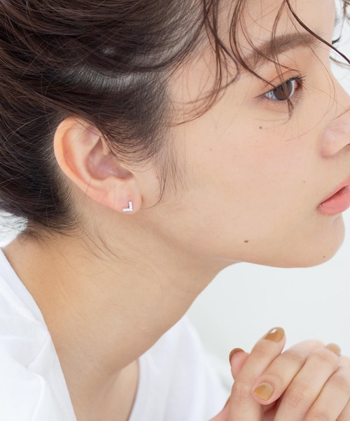 Gp Sv925 Sv925 パヴェvモチーフピアス ピアス 両耳用 Juicy Rock ジューシーロック のファッション通販 Zozotown