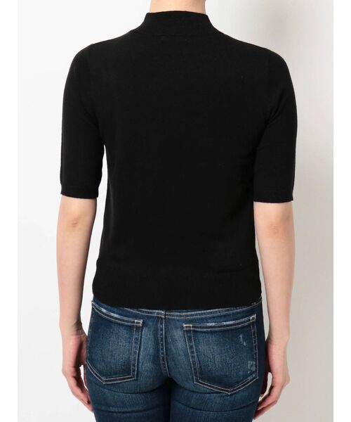 GYDA（ジェイダ）の「ハーフスリーブニットTOPS（ニット/セーター・レディース・ブラック/オレンジ/マスタード/ベージュ・FREE）」の20枚目の写真