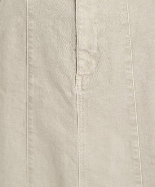 YANUK(ヤヌーク)の「センターシーム スカート - Center Seam Skirt(デニムスカート・レディース・ベージュ/グレイッシュベージュ/ブラウン・S/XS/M)」の15枚目の写真
