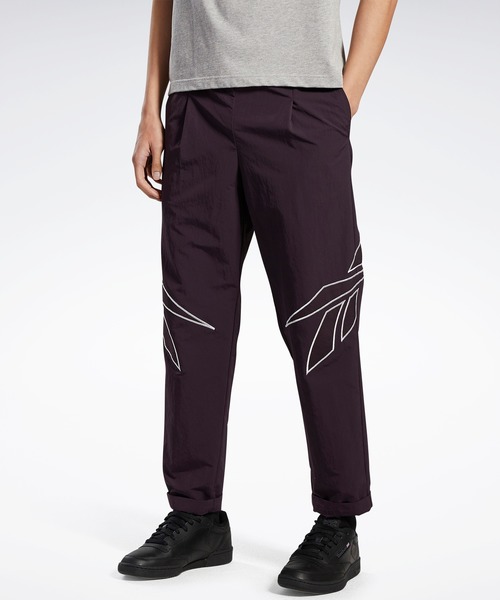 Reebok(リーボック)の「eightyone ウーブン パンツ (その他パンツ・メンズ・ダークパープル/グレー/ブラック・LARGE/MEDIUM/X-LARGE/SMALL/XX-LARGE/XXX-LARGE/X-SMALL)」の3枚目の写真