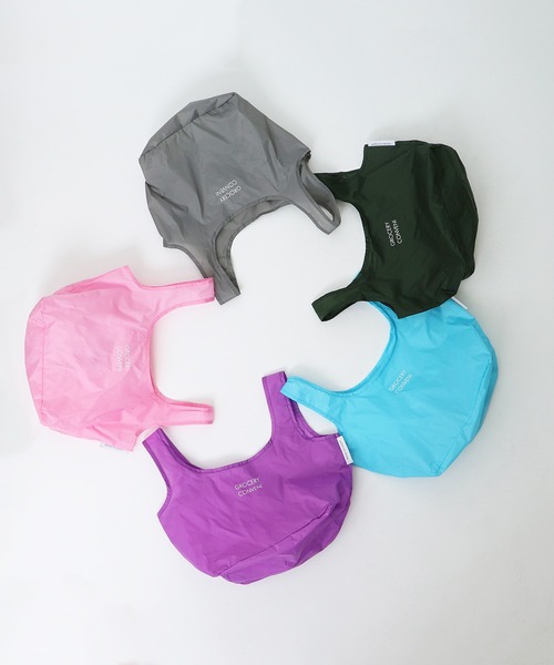 FREDRIK PACKERS（フレドリックパッカーズ）の「FREDRIK PACKERS / フレドリックパッカーズ  コンビニバッグ エコバッグ CONVENI BAG･･（エコバッグ/サブバッグ・レディース・グリーン/ライトブルー/パープル/ブラック/ピンク/グレー・FREE）」の17枚目の写真