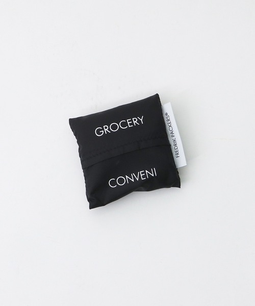 FREDRIK PACKERS（フレドリックパッカーズ）の「FREDRIK PACKERS / フレドリックパッカーズ  コンビニバッグ エコバッグ CONVENI BAG･･（エコバッグ/サブバッグ・レディース・グリーン/ライトブルー/パープル/ブラック/ピンク/グレー・FREE）」の21枚目の写真