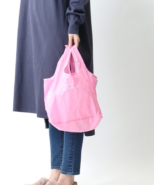 FREDRIK PACKERS（フレドリックパッカーズ）の「FREDRIK PACKERS / フレドリックパッカーズ  コンビニバッグ エコバッグ CONVENI BAG･･（エコバッグ/サブバッグ・レディース・グリーン/ライトブルー/パープル/ブラック/ピンク/グレー・FREE）」の15枚目の写真