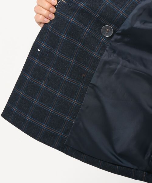 archives（アルシーヴ）の「チェックダブルジャケット（テーラード