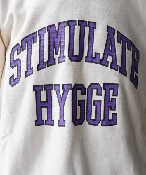 ＋81BRANCA（ハチイチブランカ）の「【WEB限定/SHIPS別注】81BRANCA:カレッジスウェット◇（スウェット・レディース・チャコールグレー/オフホワイト/イエロー・SMALL/MEDIUM）」の12枚目の写真