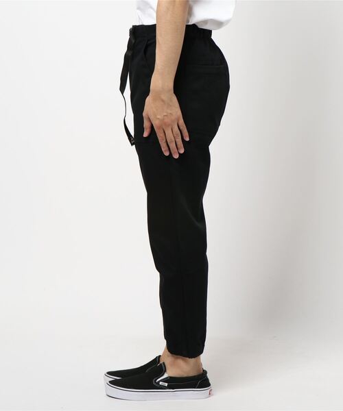 go slow caravan（ゴースローキャラバン）の「ストレッチツイル裏フリースベーカーパンツ（その他パンツ・メンズ・ブラウン/ベージュ/ブラック/カーキ・MEDIUM/LARGE/X-LARGE）」の5枚目の写真