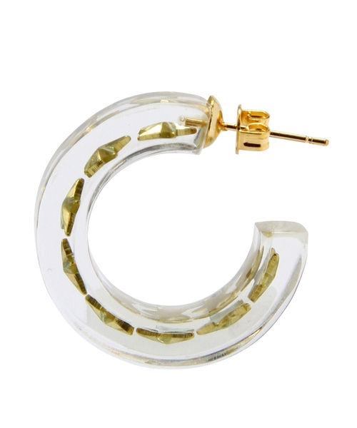 Another Edition（アナザーエディション）の「アクリルモチーフフープピアス/AE A MTF フープP（ピアス（両耳用）・レディース・その他1/その他2・フリー）」の4枚目の写真