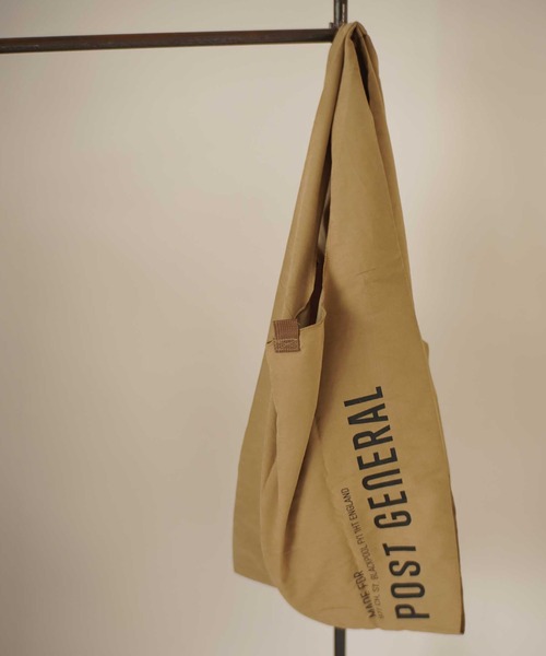 POST GENERAL（ポストジェネラル）の「【 POST GENERAL / ポストジェネラル 】 SHOPPER BAG / ショッパーバッグ（エコバッグ/サブバッグ・メンズ・ブラック/ベージュ/オリーブ/ホワイト・FREE）」の13枚目の写真