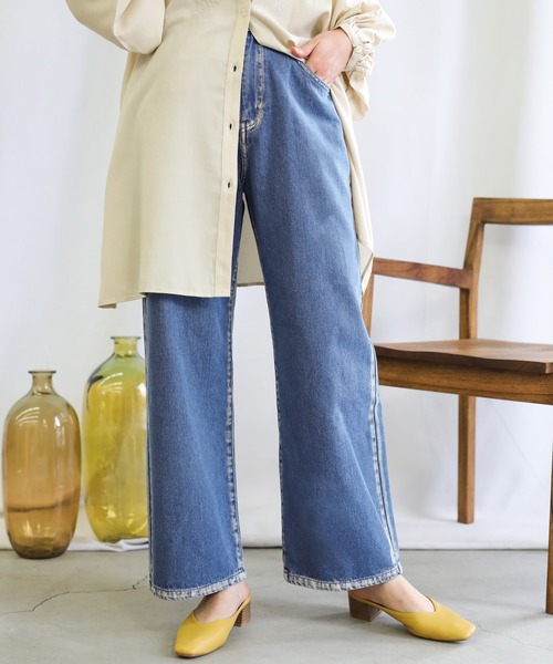 2021 SS ブリーチデニムパンツ（デニムパンツ）｜select MOCA