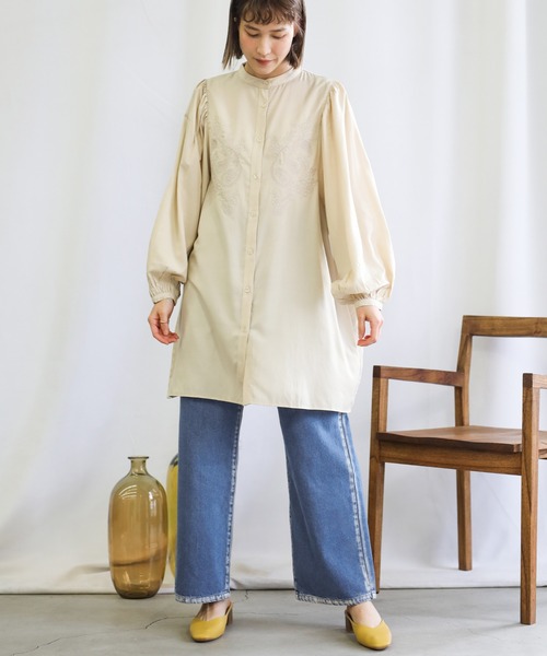select MOCA(セレクトモカ)の「2021 SS ブリーチデニムパンツ(デニムパンツ・レディース・インディゴブルー・SMALL/MEDIUM)」の11枚目の写真