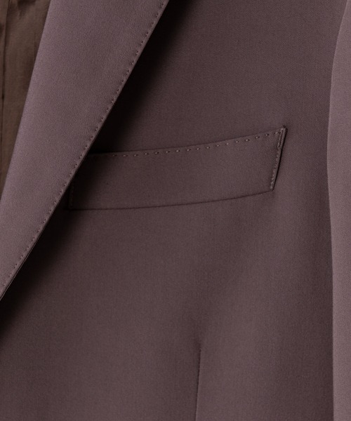 キャスパージョン テーラードジャケット スーツ モカ