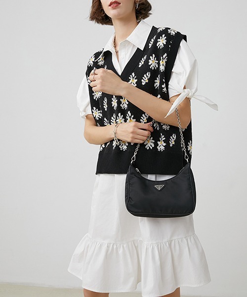 Fano Studios(ファノ ストゥディオズ)の「【Fano Studios】Puff sleeve frilled shirt dress FX20L192(シャツワンピース・レディース・ホワイト・M/L/S)」の19枚目の写真