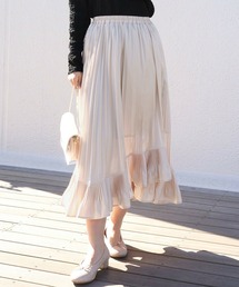 one after another NICE CLAUP | イレヘムプリーツスカート(スカート)