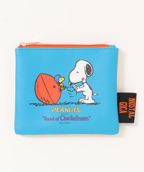 Nostalgica Peanuts ノスタルジカ スヌーピー コスメティックポーチ フラット型 コミック ポーチ Nostalgica ノスタルジカ のファッション通販 Zozotown