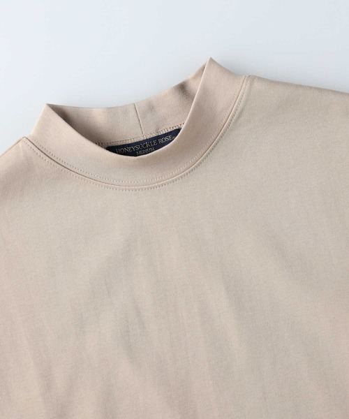 HONEYSUCKLE ROSE（ハニーサックルローズ）の「【HONEYSUCKLE ROSE】モクネックＴシャツ（Tシャツ/カットソー・レディース・ホワイト/ベージュ/ブラック・M/L）」の21枚目の写真