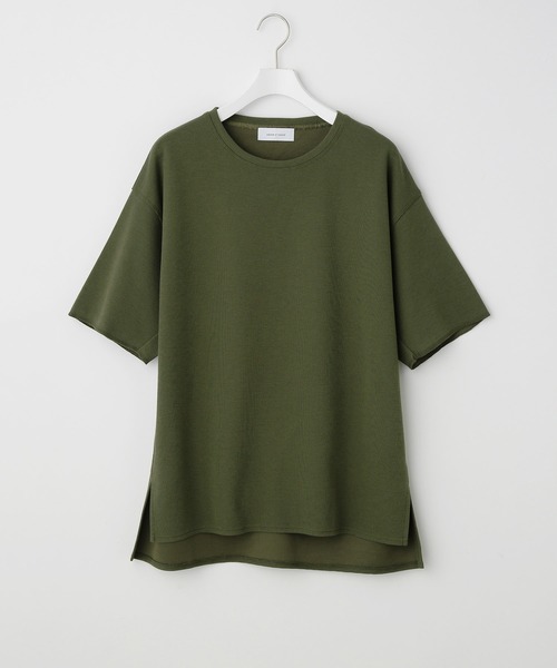 ADAM ET ROPE'(アダムエロペ)の「サーフニットスリットT(Tシャツ/カットソー・メンズ・ホワイト/ブラウン/カーキ・M/L)」の3枚目の写真