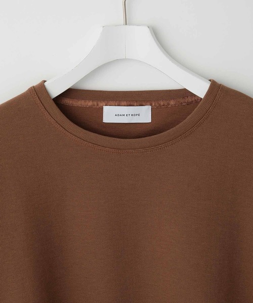 ADAM ET ROPE'(アダムエロペ)の「サーフニットスリットT(Tシャツ/カットソー・メンズ・ホワイト/ブラウン/カーキ・M/L)」の10枚目の写真