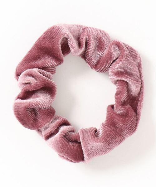 JUMELLE（ジュメロ）の「カラーシュシュ（ヘアゴム・レディース・ホワイト/パープル/ピンク・FREE）」の2枚目の写真