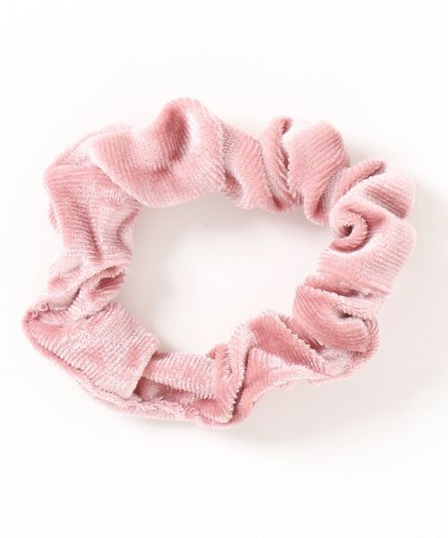 JUMELLE（ジュメロ）の「カラーシュシュ（ヘアゴム・レディース・ホワイト/パープル/ピンク・FREE）」の3枚目の写真