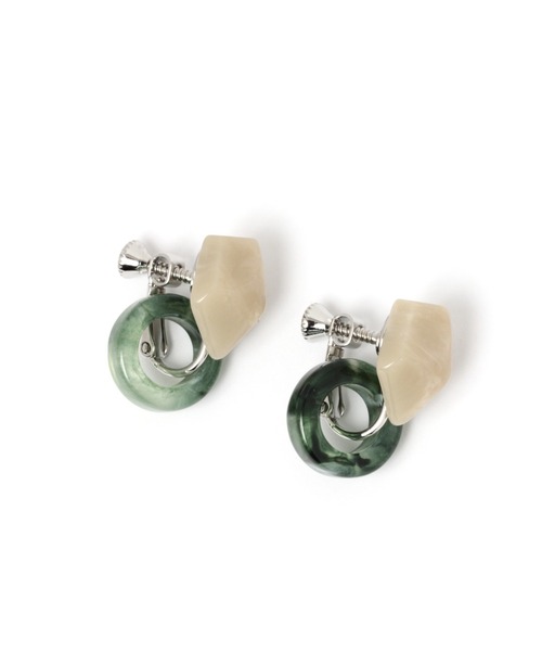 GLOBAL WORK（グローバルワーク）の「マルチWAYイヤリング/943496（イヤリング・レディース・オフホワイト/ピンク/ライトグレー・FREE）」の6枚目の写真