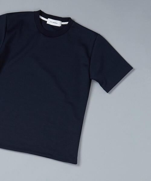 EYE. D WEARing（アイディウェアリング）の「EYE.D WEARingハイゲージダブルエアーＴシャツ（Tシャツ/カットソー・メンズ・ホワイト/ベージュ系その他/ネイビー・3/4/5）」の3枚目の写真