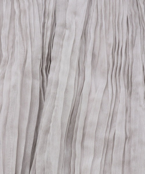 GLOBAL WORK（グローバルワーク）の「ワッシャープリーツスカート/942427（スカート・レディース・チャコールグレー/その他/グレー系その他/イエロー系その他4・FREE）」の12枚目の写真