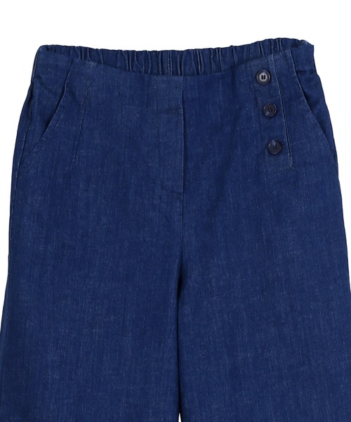 Figments(フィグメンツ)の「フィッシャーマンデニムパンツ(デニムパンツ・レディース・インディゴブルー/ブルー系その他・FREE)」の10枚目の写真