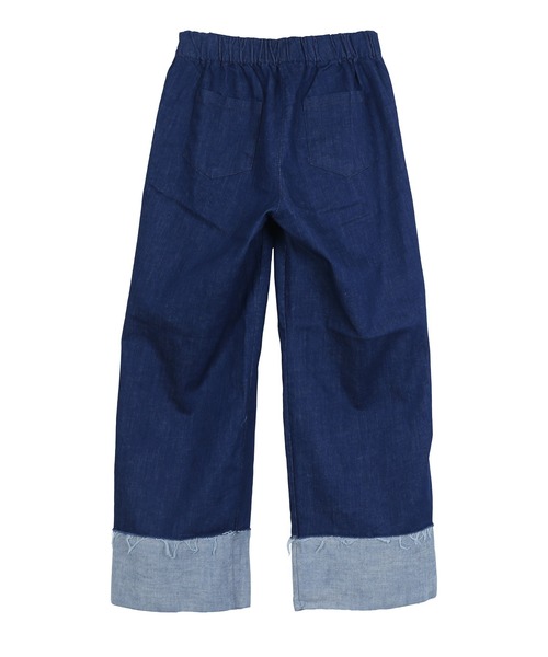 Figments(フィグメンツ)の「フィッシャーマンデニムパンツ(デニムパンツ・レディース・インディゴブルー/ブルー系その他・FREE)」の9枚目の写真