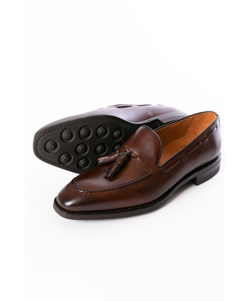 Berwick1707（バーウィック）の「Berwick バーウィック タッセルローファー 5127 ダイナイト ソール（ローファー・メンズ・ブラック/ダークブラウン・6/8/6.5/7/7.5/5.5/5）」の7枚目の写真