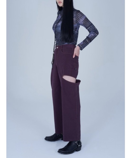【MORE THAN DOPE】Peekaboo jeans
