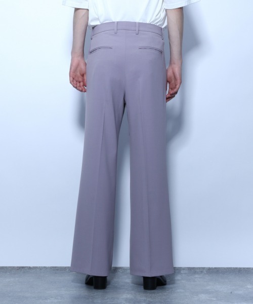 HARE（ハレ）の「Dワイドフレアパンツ(HARE)（その他パンツ・メンズ・ライトベージュ/パープル/ブラック・SMALL/MEDIUM）」の5枚目の写真