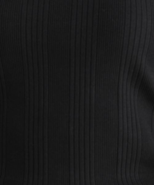 Andemiu（アンデミュウ）の「ランダムテレコタンク953943（タンクトップ・レディース・チャコール/ブラック/ホワイト/ブラウン/オフホワイト・FREE）」の10枚目の写真