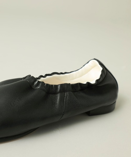 BEAUTIFUL SHOES(ビューティフルシューズ)の「【BEAUTIFUL SHOES(ビューティフルシューズ)】バレエシューズ BSS1712012(バレエシューズ・レディース・ブラック・23/24/23.5)」の8枚目の写真