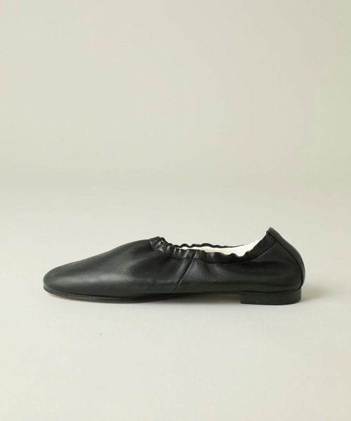 BEAUTIFUL SHOES(ビューティフルシューズ)の「【BEAUTIFUL SHOES(ビューティフルシューズ)】バレエシューズ BSS1712012(バレエシューズ・レディース・ブラック・23/24/23.5)」の4枚目の写真