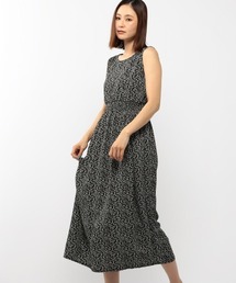 UNRELISH（アンレリッシュ）の「シャーリングノースリーブ小花柄ワンピース（ワンピース）」