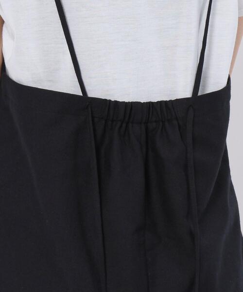 coen(コーエン)の「【2セットアイテム】Tシャツ×キャミサロペット#(サロペット/オーバーオール・レディース・オフホワイト/ブラック/ベージュ/ライム・MEDIUM/LARGE)」の5枚目の写真